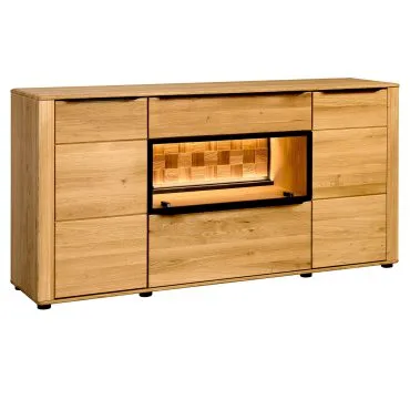 Niska Drewniana Komoda Luna Typ 49